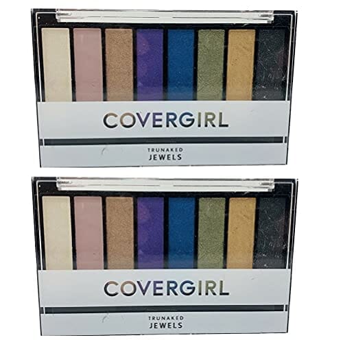 مجموعة من 2 لوحة ظلال عيون Pack of 2 Covergirl Trunaked Jewels Eyshadow Palette