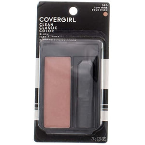 أحمر الخدود الكلاسيكي CoverGirl Classic Color Blush, Soft Mink [590], 0.3 oz (Pack of 12)