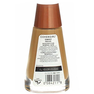 مكياج سائل نظيف من كوفرجيرل COVERGIRL Clean Liquid Makeup, Tawny (N) 165, 1.0-Ounce Bottles (Pack of 2)