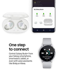 سماعات سامسونغ بادز بلس لاسلكية Samsung Galaxy Buds Plus, True Wireless Earbuds (Wireless Charging Case Included), White – US Version