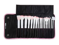 طقم مكياج من ويت ان وايلد براش رول مجموعة 17 قطعة Makeup Brush Set By Wet n Wild Brush Roll 17 Piece Collection