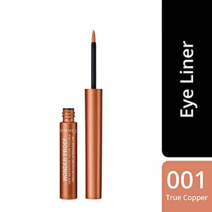 محدد العيون المقاوم للماء Wonder'Proof Waterproof Eyeliner #001-True Copper