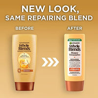 بلسم ترميم كنوز العسل من غارنييه للشعر الجاف والتالف Garnier Whole Blends Honey Treasures Repairing Conditioner, for Dry, Damaged Hair, 3 Fl Oz (Travel Size), 1 Count (Packaging May Vary)