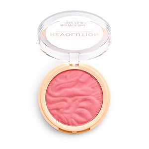 ميك أب ريفوليوشن بلاشر بودرة أحمر خدود مكياج Makeup Revolution Blusher Reloaded, Powder Blush Makeup, Highly Pigmented, All Day Wear, Vegan & Cruelty Free, Pink Lady, 7.5g