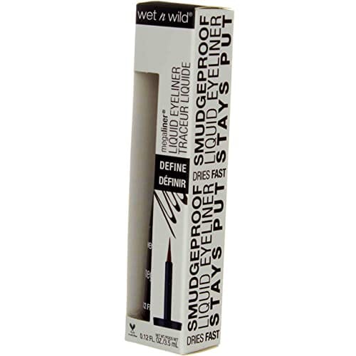 ايلاينر سائل بلون بني غامق من ويت ان وايلد - 3 في العلبة Wet n Wild MegaLiner Dark Brown Liquid Eyeliner -- 3 per case.