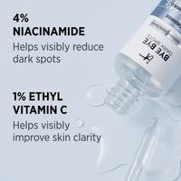 يقلل بشكل واضح من البقع الداكنة ويحسن وضوح البشرة IT Cosmetics Bye Bye Dark Spots 4% Niacinamide Serum - Visibly Reduces Dark Spots & Improves Skin Clarity In 8 Weeks - With 1% Ethyl Vitamin C - For All Skin Types - 1 fl oz