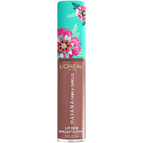 لوريال باريس كوزماتيكس كاميلا كابيلو هافانا ليب ديو  ديسنودو L'Oreal Paris Cosmetics X Camila Cabello Havana Lip Dew, Desnudo, 0.21 Fluid Ounce