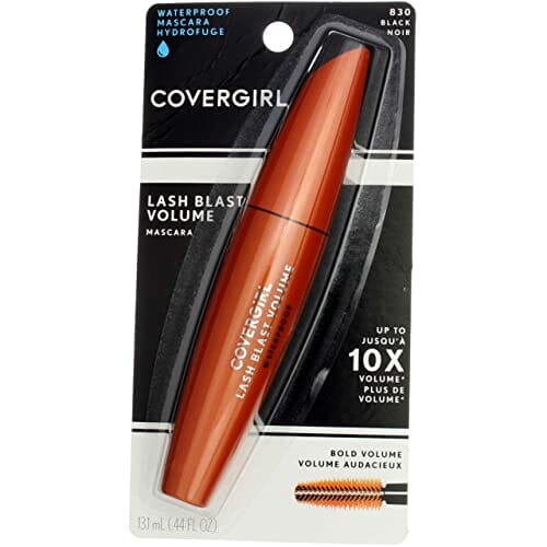 ماسكارا كوفر جيرل لاش بلاست مضادة للماء CoverGirl Lash Blast Waterproof Volume Mascara, Black [830] 0.44 oz (Pack of 2)