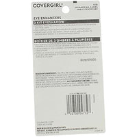 معززات العين كويك كيت تريو شادو 110 شيمرينغ ساندز Covergirl Eye Enhancers Quick-Kit-Trio Shadow 110 Shimmering Sands, 0.14 Ounce