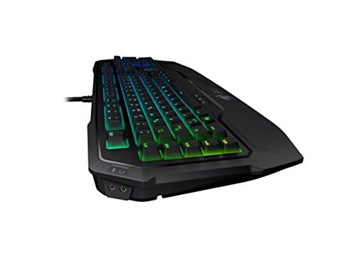 لوحة مفاتيح ميكانيكية للألعاب مع إضاءة لكل مفتاح ROCCAT Ryos mK FX Mechanical Gaming Keyboard with Per-Key RGB Illumination, Brown Cherry Switch