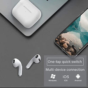 سماعات أذن لاسلكية ، سماعات أذن بلوتوث Wireless Earbuds,Bluetooth 5.3 Earbuds,Air Buds Pods 36H Playtime IPX7 Waterproof Sport Headphones,Pop-ups Auto Pairing Hi-Fi Stereo Sound Headset for Airpods case/iPhone/Samsung/Android