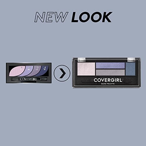 ظلال العيون الرباعية من كوفرجيرل COVERGIRL Eye Shadow Quads Va-Va Violets 710, .06 oz (packaging may vary)