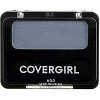 معززات العين، مجموعة واحدة من ظلال العيون باللون الأزرق الاسترليني CoverGirl Eye Enhancers 1 Kit Shadow, Sterling Blue [600] 0.09 oz (Pack of 12)