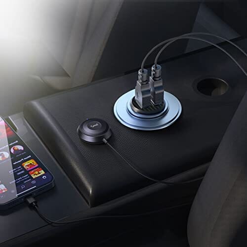 محول بلوتوث للسيارة مع عازل للضوضاء Bluetooth 5.0 Car Kit, AUX Bluetoo –  Orisdi
