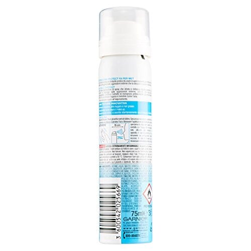 بخاخ غارنييه سكين أكتيف هيدرا بومب بروتكت المرطب للوجه لجميع أنواع البشرة Garnier SkinActive Hydra Bomb Protect Moisturizing Face Mist Spray for All Skin Types SPF 30 2.5 mL