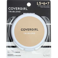 لايت بودرة مضغوطة خفيفة شفافة Cover Girl 09846 2lite Transluscent Light Trublend Pressed Powder