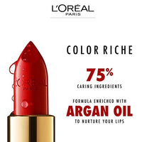 احمر شفاه لوريال باريس كلر ريتش اوريجينال ساتان 129 مونتمارت L'Oreal Paris Colour Riche Original Satin Lipstick 129 Montmarte
