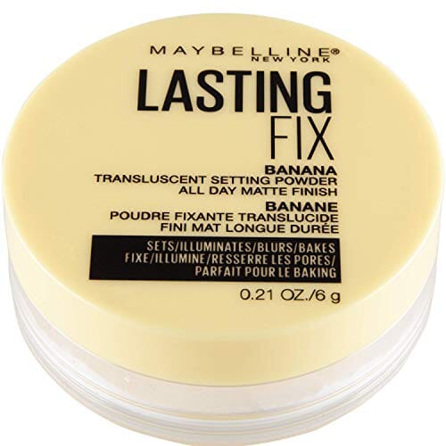 بودرة الوجه بودرة الموز سائبة من مايبيلين Maybelline Banana Powder Loose Setting Face Powder, Shade 10, 1 Count