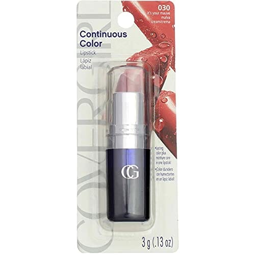 أحمر شفاه كريمي مستمر اللون من كوفر جيرل Cover Girl Continuous Color Cream Lipstick, Its Your Mauve #030 - 0.13 Oz