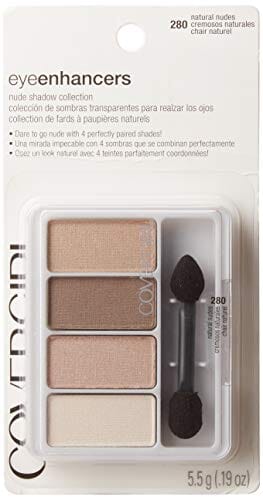 ظلال العيون كواد من كوفر جيرل Covergirl Crded Eye Shadow Quads 280 Natural Nudes, 1.4 Ounce