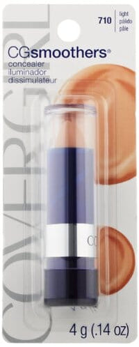 خافي عيوب البشرة CoverGirl Smoothers Concealer, Light 710, 0.14-Ounce Packages (Pack of 2)