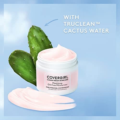 مرطب خالي من الزيوت كلين فريش للعناية بالبشرة من كوفرجيرل COVERGIRL Clean Fresh Skincare Mattifying Oil-Free Moisturizer, Case of 36