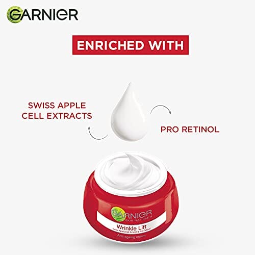 كريم غارنييه ليفت المضاد للشيخوخة 40 جم Garnier Wrinkle Lift Anti-Ageing Cream 40g