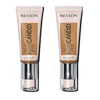 حزمة من قطعتين كريم أساس فوتوريدي كانديد ناتشورال فينيش توست 410 Pack of 2 Revlon PhotoReady Candid Natural Finish Foundation, Toast 410