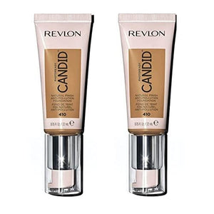 حزمة من قطعتين كريم أساس فوتوريدي كانديد ناتشورال فينيش توست 410 Pack of 2 Revlon PhotoReady Candid Natural Finish Foundation, Toast 410