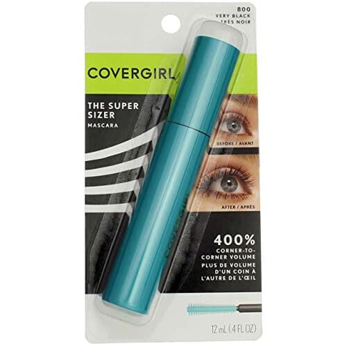 كوفر جيرل - ماسكارا سوداء جدًا، 0.4 أونصة (عبوة من 5 قطع) CoverGirl Super Sizer by Lashblast Mascara, Very Black 0.4 oz (Pack of 5)