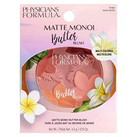 مسحوق ماكياج أحمر الخدود زبدة مونوي ماتي فيزيشنز فورميولا Physicians Formula Matte Monoi Butter Blush Makeup Powder, Mauvy Mattes, Dermatologist Tested