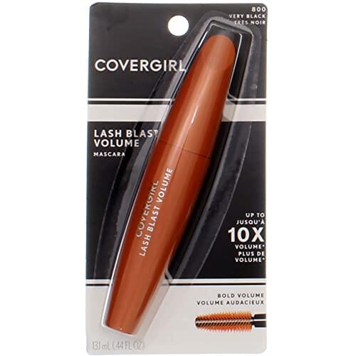 كوفر جيرل - ماسكارا لاش بلاست فوليوم سوداء جدًا CoverGirl LashBlast Volume Mascara, Very Black [800], 0.44 oz (Pack of 5)