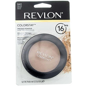 بودرة ريفلون المضغوطة ، متوسط [840] 0.3 أونصة (عبوة من 8 قطع) Revlon ColorStay Pressed Powder, Medium [840] 0.3 oz (Pack of 8)