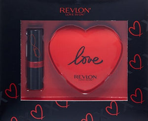 ريفلون ليمتد إديشن كولكشن مع أحمر شفاه لوف سوبر لامع الحب على الأحمر Revlon Limited Edition Collection With Love Lipstick, Super Lustrous Love is On Red, 5.75 Ounce