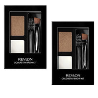 عبوة من قطعتين مجموعة حواجب كولورستاي من ريفلون 105 Pack of 2 Revlon Colorstay Brow Kit, Blonde 105