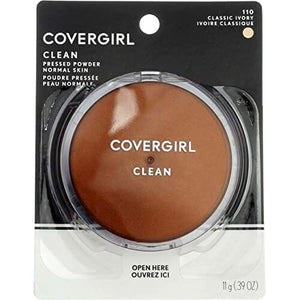 بودرة مضغوطة للبشرة العادية Cover Girl 12206 110clsivy Classic Ivory Clean Normal Skin Pressed Powder