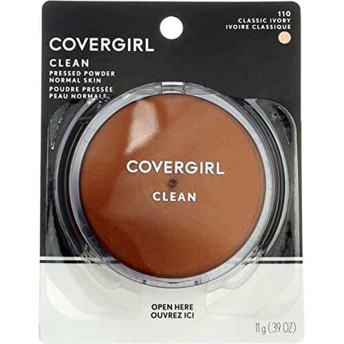 بودرة مضغوطة للبشرة العادية Cover Girl 12206 110clsivy Classic Ivory Clean Normal Skin Pressed Powder