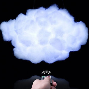 إضاءة سحابة يدوي الصنع  PROLOSO Handmade Cloud Light DIY Kit, Easy for Adults and Kids, Adjustable Brightness, 9 Modes, White Light, Cute Night Light in House and Coolest Choice on Facebook
