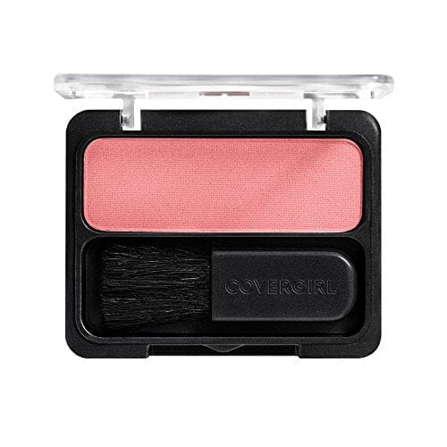 كوفرجيرل - بودرة أحمر الخدود الوردية الحريرية القابلة للمزج من تشيكرز COVERGIRL Cheekers Blendable Powder Blush Rose Silk, 12 oz (packaging may vary), 1 Count (Pack of 2)