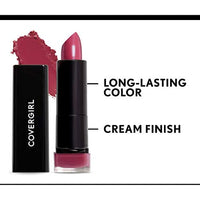 كريم أحمر الشفاه المعارض من كوفرجيرل COVERGIRL Exhibitionist Lipstick Cream, Darling Kiss 395, Lipstick Tube 0.123 OZ (3.5 g)