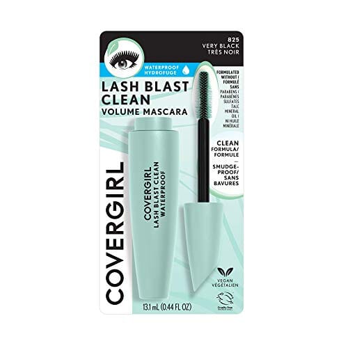 ماسكارا لاش بلاست كلين المقاومة للماء من كوفرجير COVERGIRL Lash Blast Clean Waterproof Mascara, Very Black