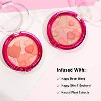 فيزيشنز فورميولا هابي بوستر هابي بوستر هارت بلشر توهج مزاج وردي Physicians Formula Happy Booster Heart Blush Glow & Mood Boosting, Rose, Dermatologist Tested