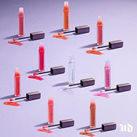 بلسم ملمع الشفاه المرطب Urban Decay Vice Plumping Shine Hydrating Lip Gloss Balm - 9 Shades Available - Plump & Moisturize Lips - Vegan Formula with Hyaluronic Acid & Shea Butter - Secret Menu, 0.2 fl oz