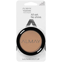 بودرة مضغوطة متوسطة الحجم وعميقة (قد تختلف التعبئة) (عبوة من قطعتين) ALMAY Pressed Powder Medium Meets Deep (Packaging May Vary) (Pack of 2)