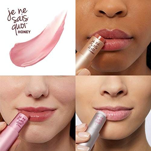 بلسم الشفاه المضاد للشيخوخة - يتفاعل مع شفتيك ليخلق لونًا مخصصًا IT Cosmetics Je Ne Sais Quoi Lip Treatment - Anti-Aging Lip Balm - Reacts with Your Lips to Create a Customized Color - With Essential Oils & Antioxidants - 0.11 oz (Honey)