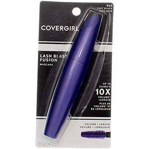 ماسكارا لاش بلاست فيوجن بلاك فيري بلاك Cover Girl 12704 860vryblk Very Black Lashblast Fusion Mascara