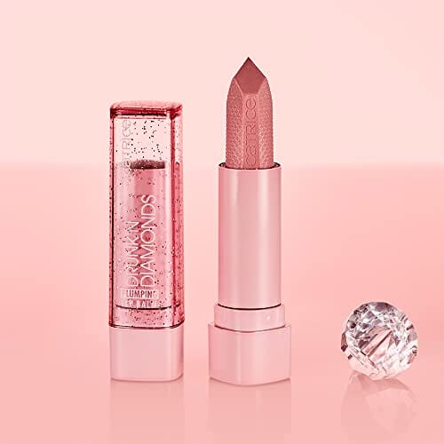 مرطب الشفاه Catrice | Drunk’n Diamonds Plumping Lip Balm | Nourishing & Hydrating | Made With Vitamin E, Mango Butter, and Volulip™ by Sederma | Vegan & Cruelty Free | Free From Gluten, Parabens, Alcohol, & Microplastic Particles (010 | Guilty Treasure)