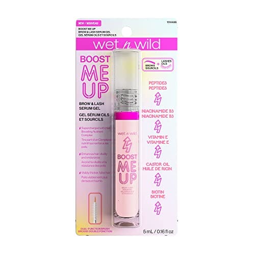 مصل تعزيز نمو الحواجب والرموش من ويت ان وايلد Wet n Wild Boost Me Up Brow And Lash Growth Enhancing Serum