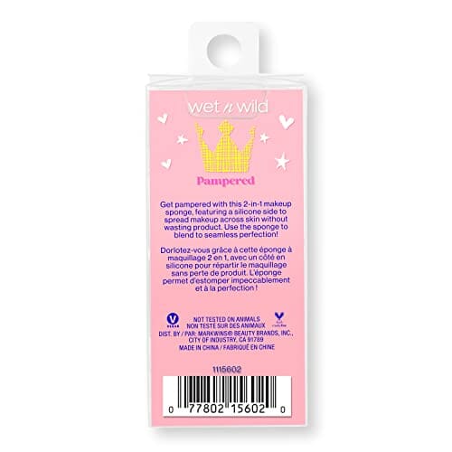 إسفنجة مكياج 2 في 1 من ويت آند وايلد wet n wild Pampered 2-in-1 Makeup Sponge