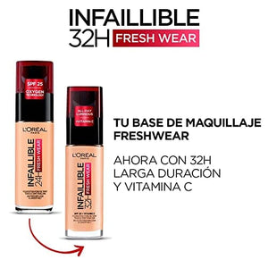 تينت 24 ساعة 130 بيج فاتح / حقيقي fond de teint infaillible 24h fresh wear 130 beige peau/true